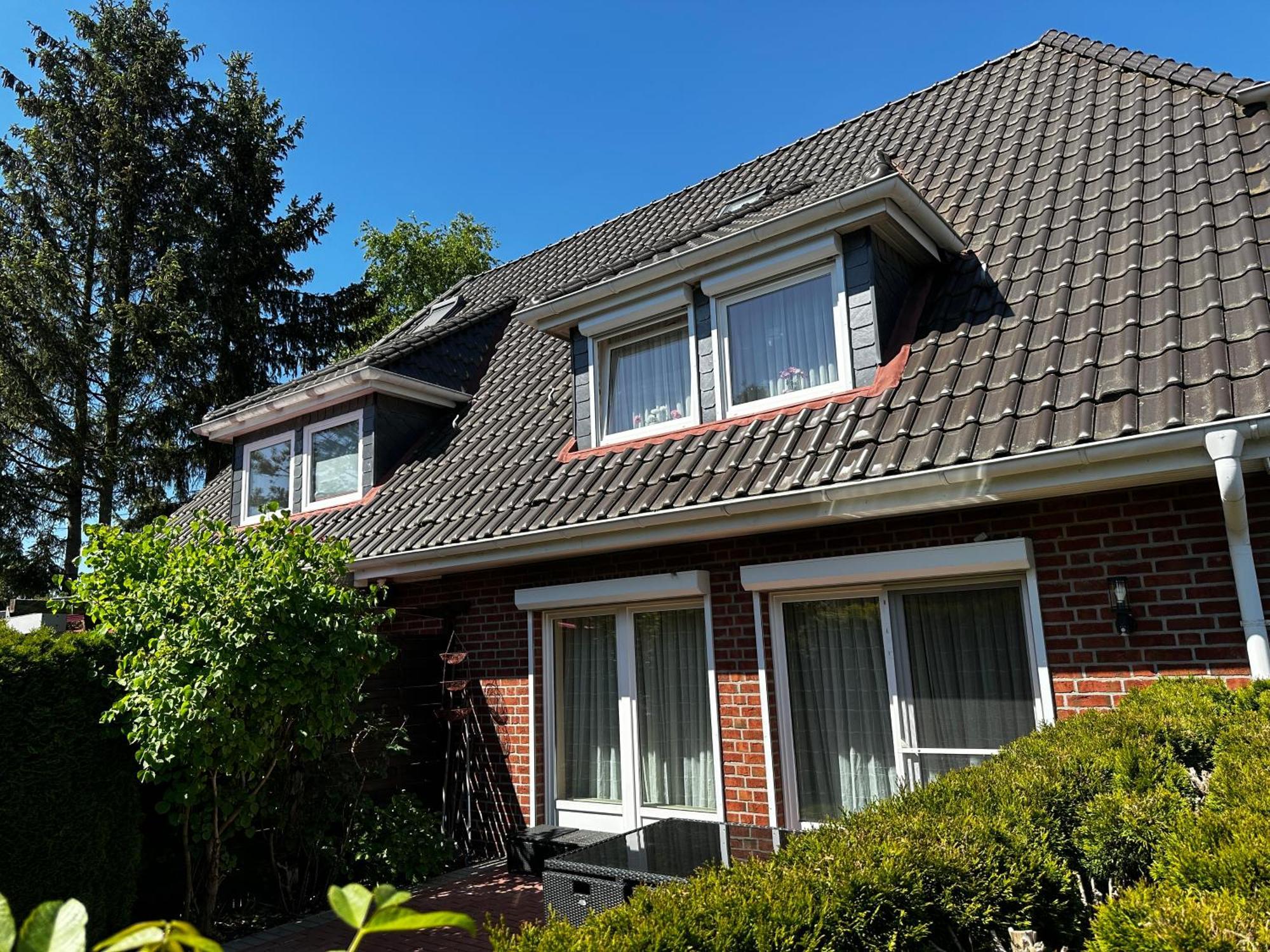 Ferienwohnung Doppelhaushaelfte Nahe Flughafen Hamburg Norderstedt Exterior foto